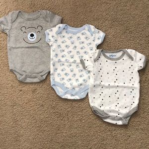 Kidgets 3-pack Infant Onesies